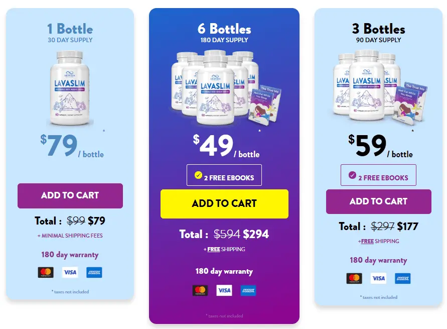 lavaslim price